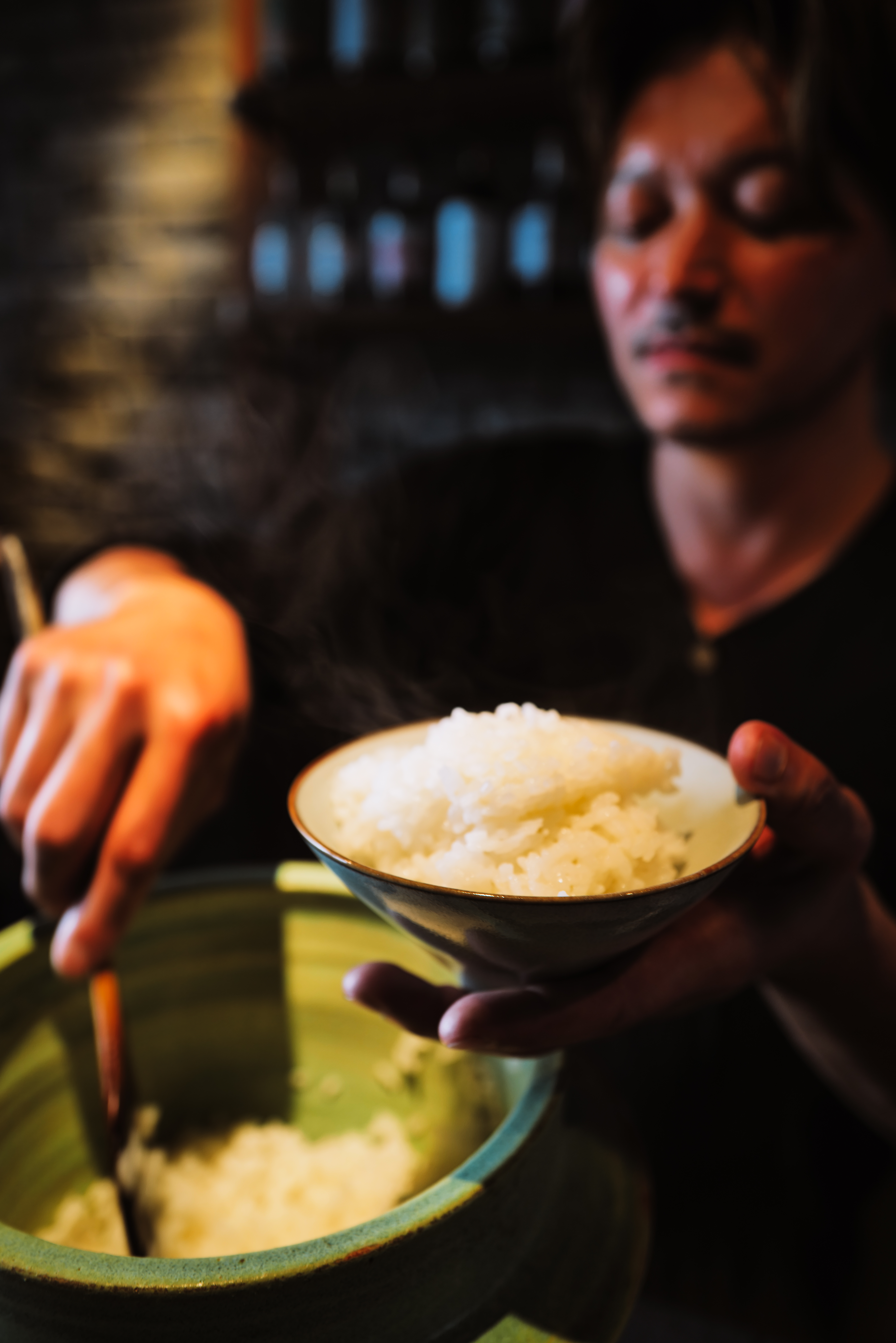 和朝食 白米 Traditional Japanese Breakfast